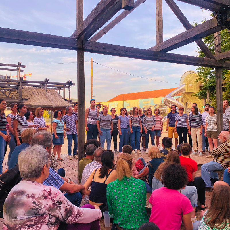 Chorale Pirate en plein air – Concert participatif