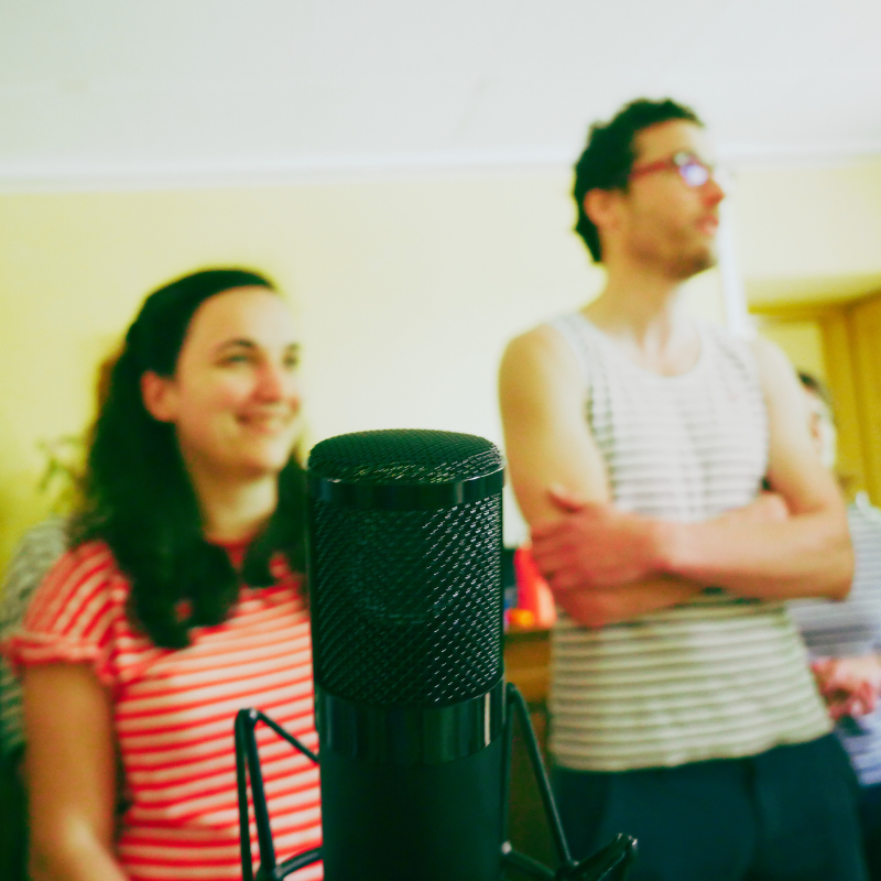 Enregistrement en studio – Chorale Pirate